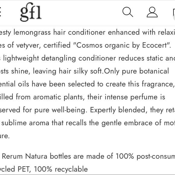 🌟HP🌟2/$20 The Rerum Natura Set The Shampoo & The Hair Conditioner Travel Set🍊 - Picture 5 of 6